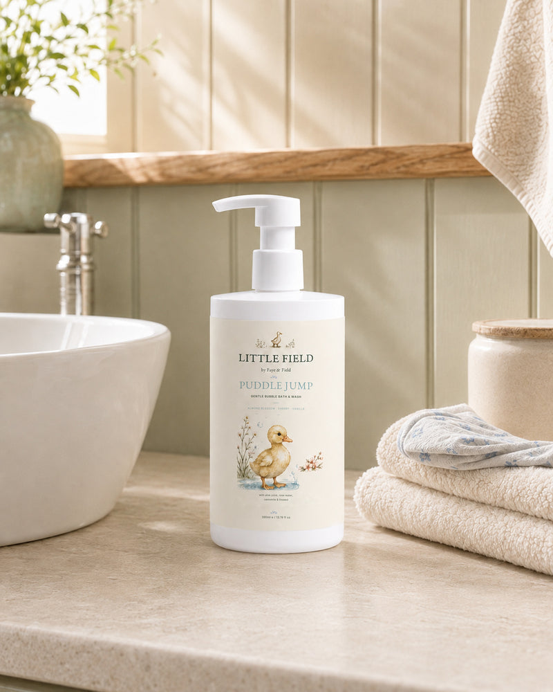 Little Field: Puddle Jump - Gentle Bubble Bath & Wash - 390ml