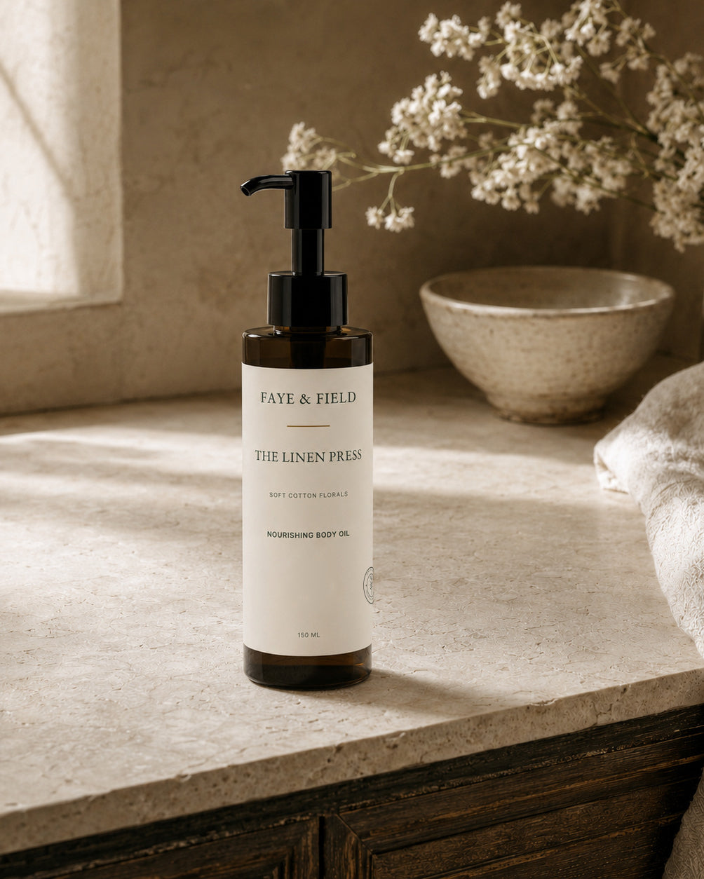 The Linen Press - Nourishing Body Oil - 150ml
