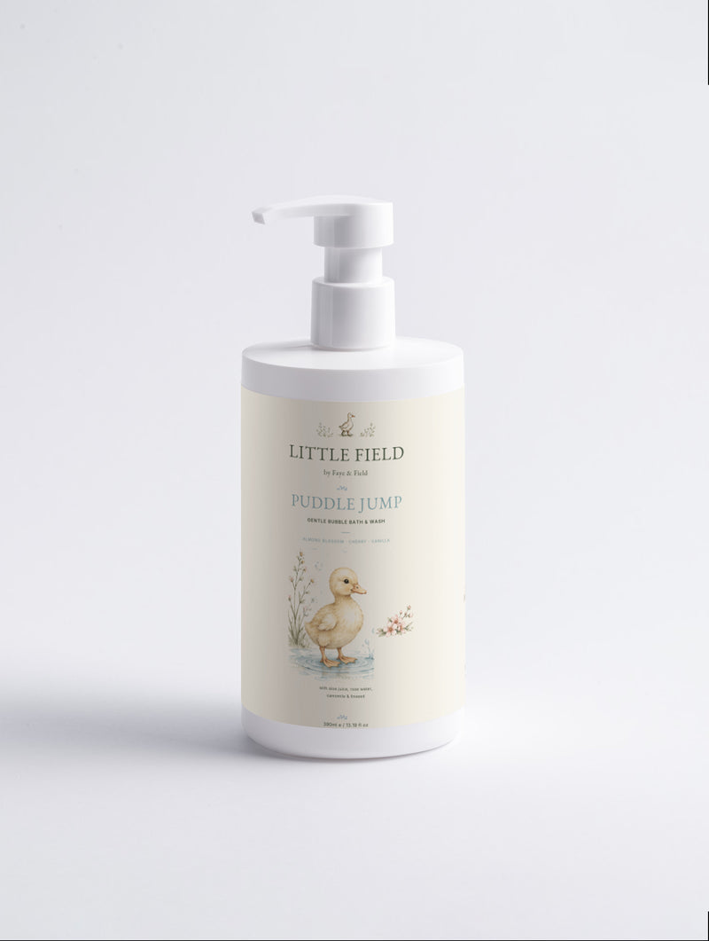 Little Field: Puddle Jump - Gentle Bubble Bath & Wash - 390ml