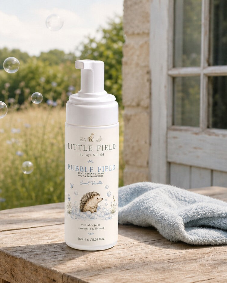 Little Field: Bubble Field - Self-Foaming Body & Bath Cleanse - 150ml