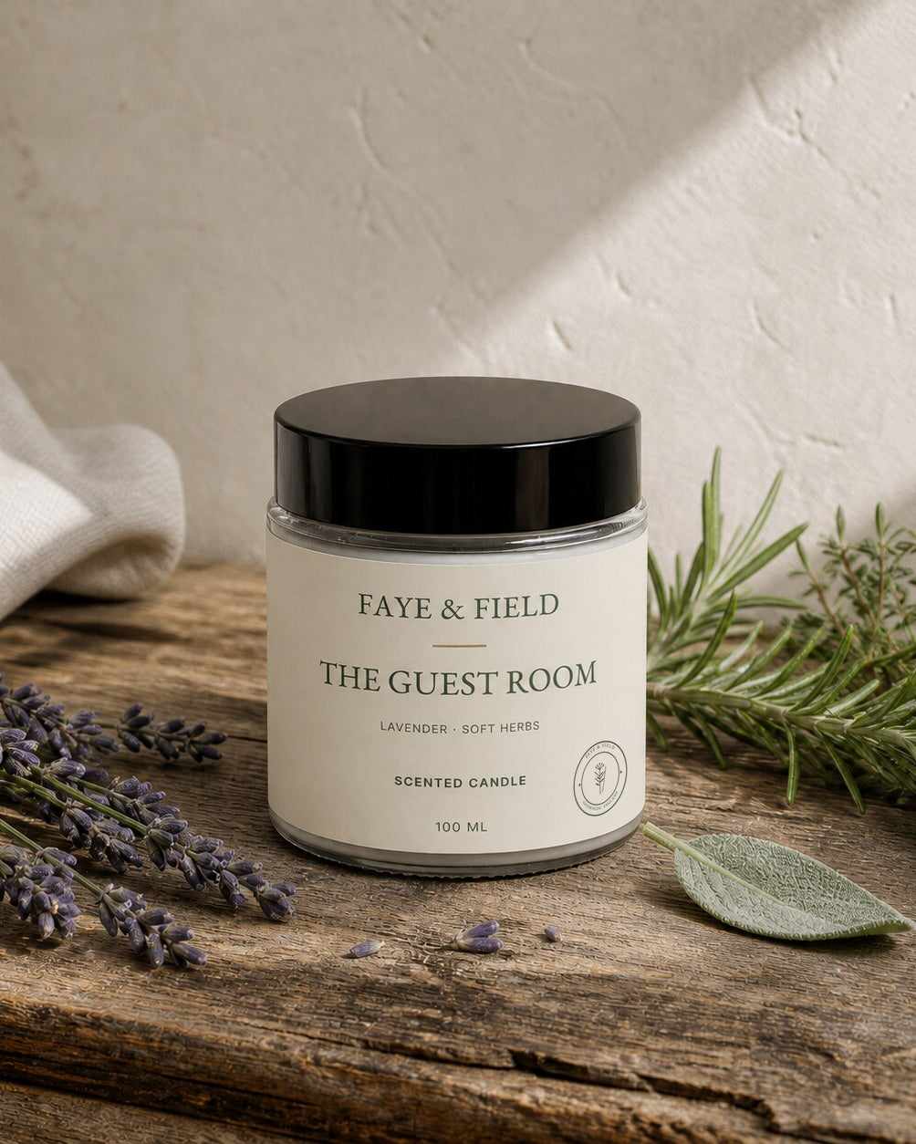 The Guest Room - Soy Wax Candle - Lavender - 100ml