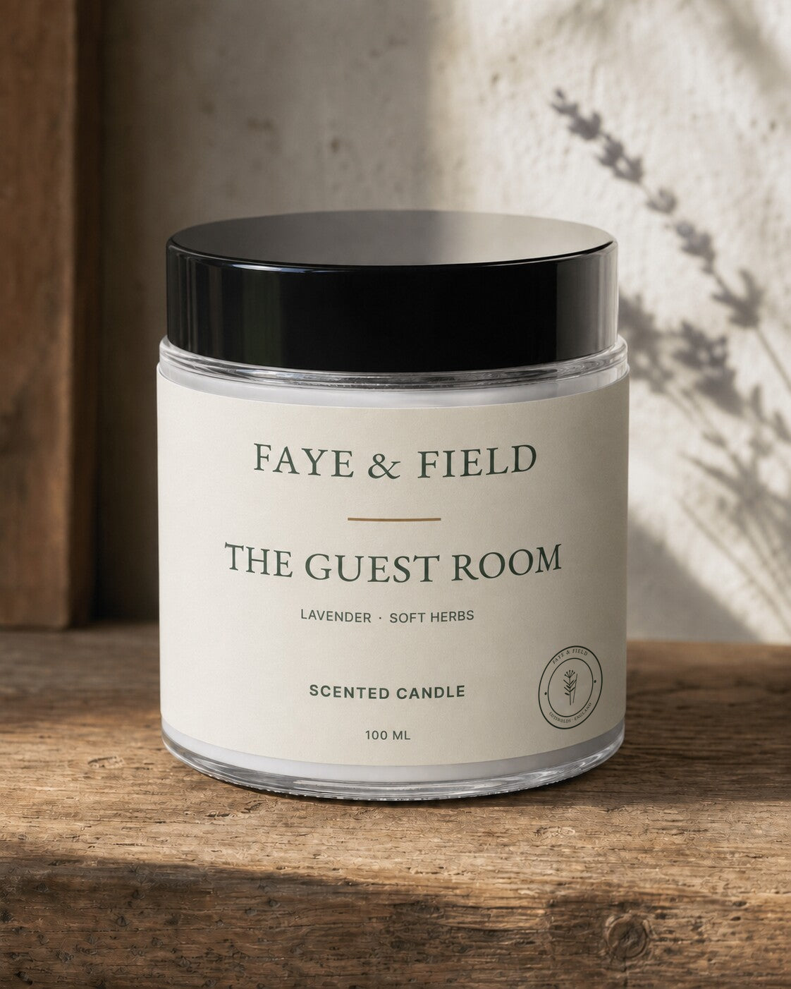 The Guest Room - Soy Wax Candle - Lavender - 100ml