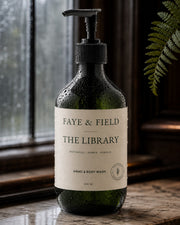 The Library - Hand & Body Wash - Patchouli & Amber Vanilla - 490ml
