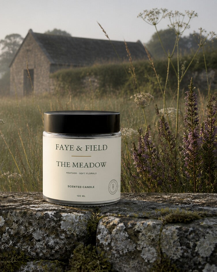 The Meadow - Soy Wax Candle - Heather - 100ml