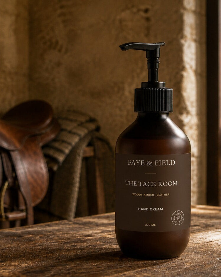 The Tack Room - Silk Skin Hand Cream - Woody Amber & Leather - 270ml