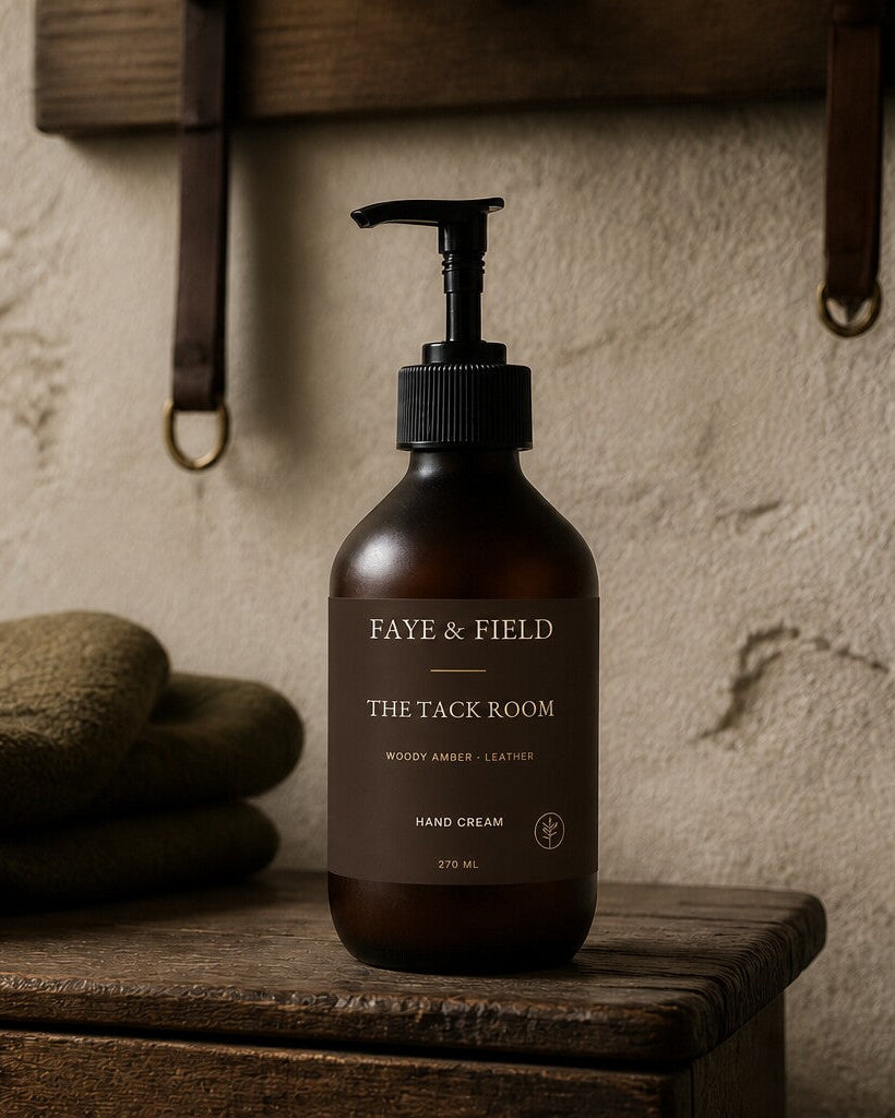 The Tack Room - Silk Skin Hand Cream - Woody Amber & Leather - 270ml